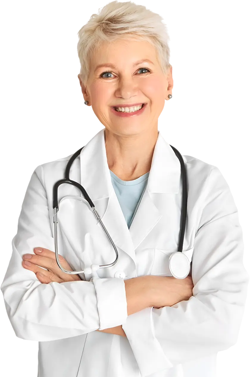 friendly smiling male doctor