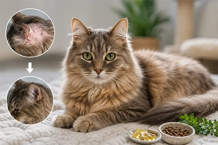 Your Cat's Hair Loss May Not Be "Just Stress"
